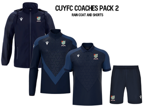 Chesham United Youth FC Coaches Pack 2 - Rain Coat & Shorts