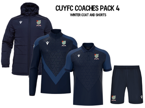 Chesham United Youth FC Coaches Pack 4 - Winter Coat & Shorts