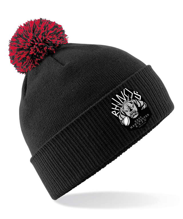 EMRUFC RHINOS Bobble Hat - KitRoom
