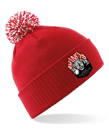 EMRUFC RHINOS Bobble Hat - KitRoom