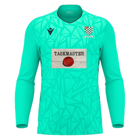 Chesham United Youth FC SNR Macron Corvus Eco GK Shirt LS Turquoise