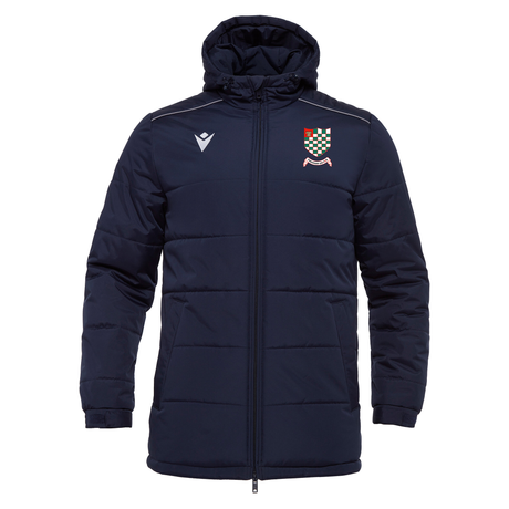 Chesham United Youth FC SNR Macron Gyor Winter Coat Navy