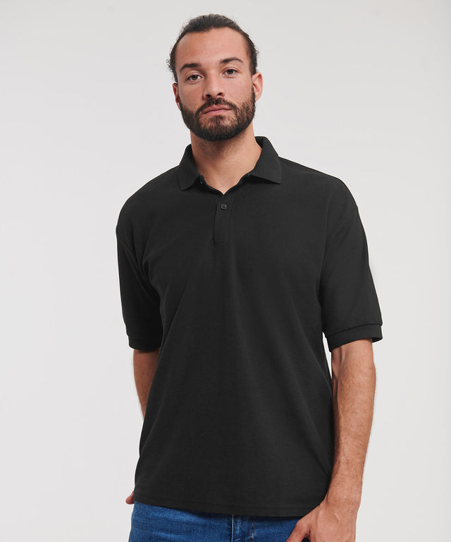 Russell Athletic Classic polycotton polo Yellow