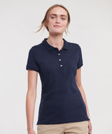 Russell Athletic Women's stretch polo White