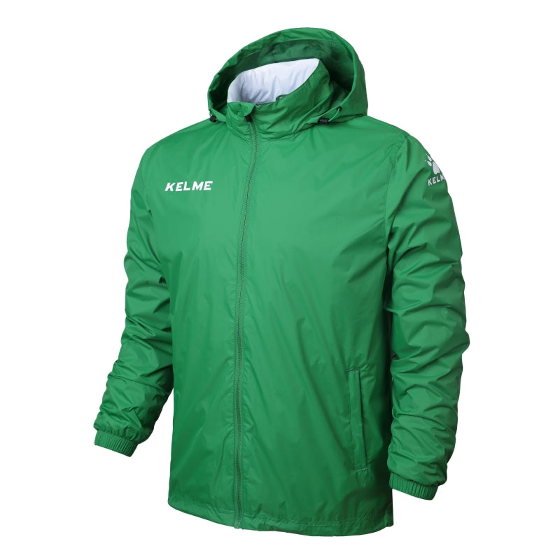 Kelme Street Rain Jacket - Neon Green