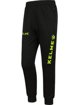 Kelme Global Long Pant - Neon Black / Yellow