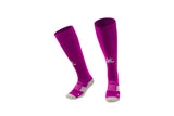 Kelme Liga Long Socks - Fuchsia / White