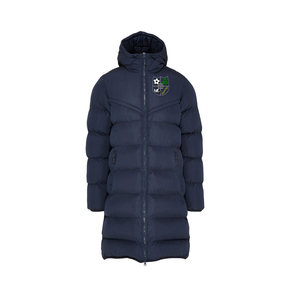 KRFC SNR Chevron Puffer Coat Navy