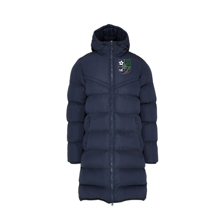 KRFC SNR Chevron Puffer Coat Navy