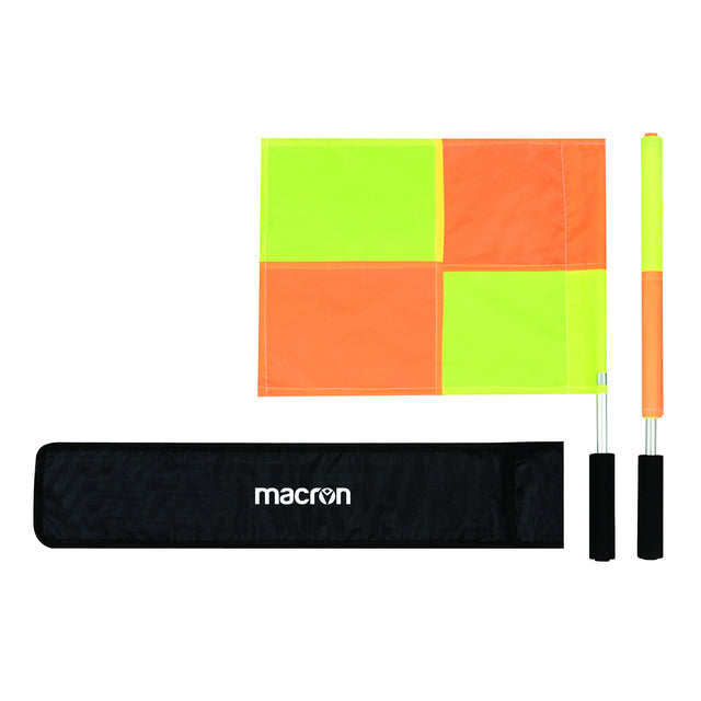 Macron Linesman Kit - 2 Sticks & 2 Flags - KitRoom