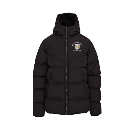 Orangefield OB JNR Chevron Puffer Jacket Black