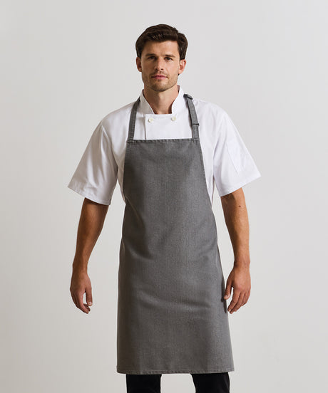 Premier Colours bib apron White