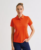 Premier Women's Coolchecker® plus piqué polo Yellow