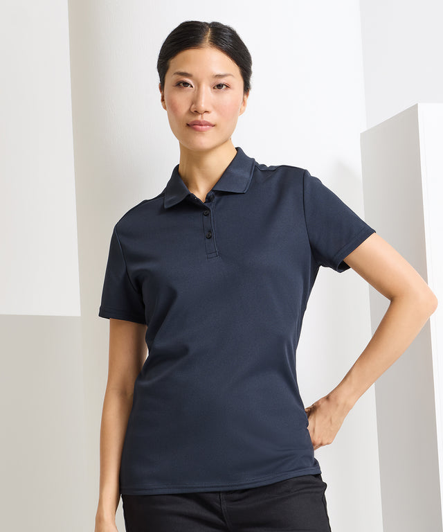 Premier Women’s Spun Dyed Recycled Polo Shirt French Navy