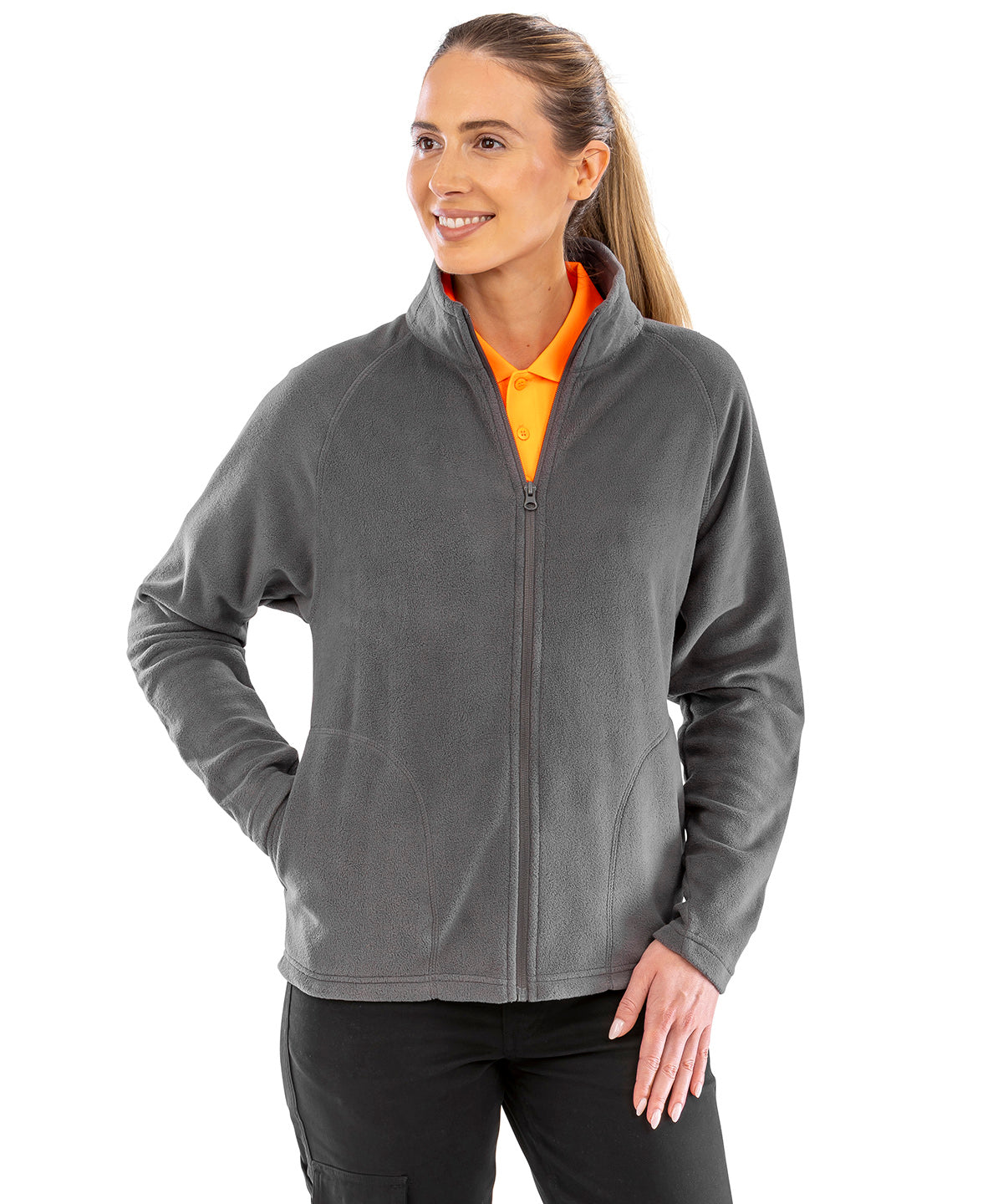 Result Core Core microfleece jacket White