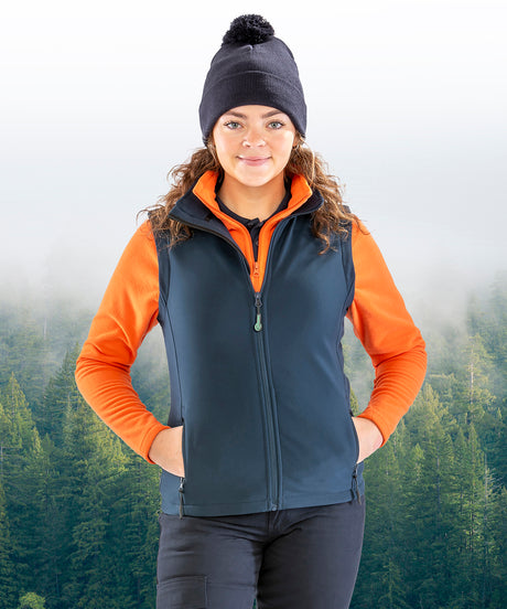 Result Core Women's printable softshell bodywarmer Yellow/Black