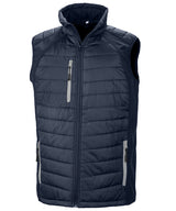Result Recycled Compass padded softshell gilet
