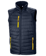 Result Recycled Compass padded softshell gilet