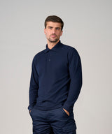 ProRTX Pro long sleeve polo White