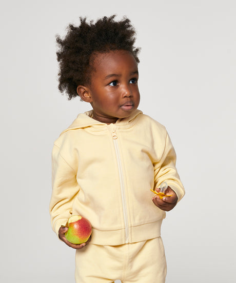 Stanley/Stella Baby Connector hoodie zip-through sweatshirt (STSB105) Heather Grey