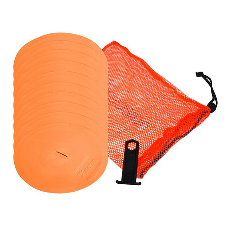 Precision Round Marker Discs (Set of 10) - Orange