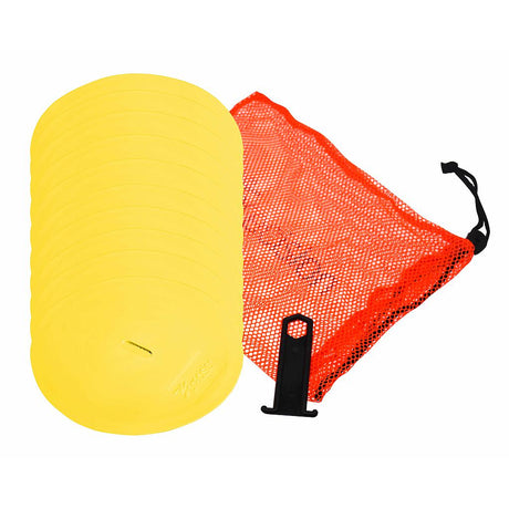 Precision Round Marker Discs (Set of 10) - Yellow