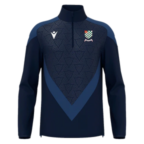 Chesham United Youth FC SNR Macron Anduin 1/4 Zip Top Navy