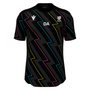 Chesham United Youth FC SNR Macron Wisp Training Shirt Black Thunder