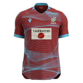Chesham United Youth FC SNR Macron Wyvern Eco Match Shirt Maroon Sky