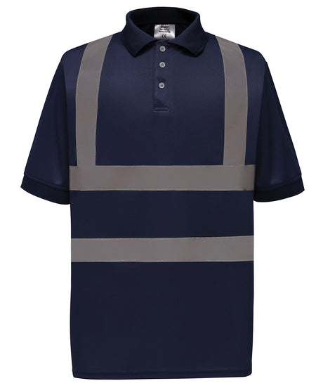 Yoko Hi-vis short sleeve polo (HVJ210) Yellow