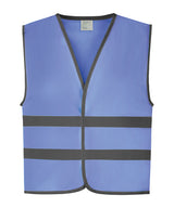 Yoko Hi-vis reflective border kids waistcoat (HVW102CH)