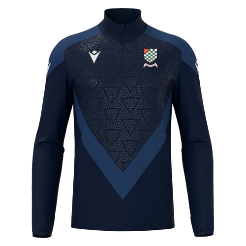 Chesham United Youth FC SNR Macron Yaruga 1/4 Zip Top Navy