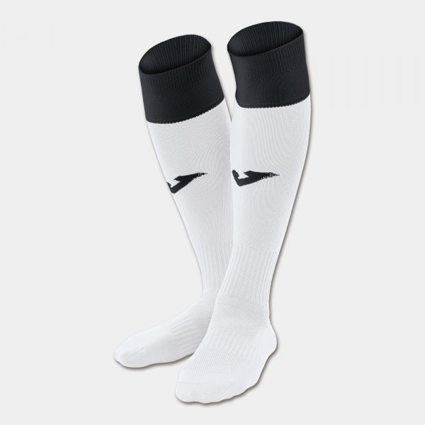 Joma Calcio 24 Football Socks - White/Black