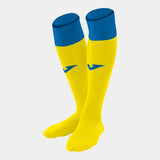 Joma Calcio 24 Football Socks - Yellow/Royal