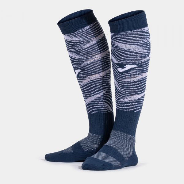 Joma Liga Football Socks - Dark Navy/White