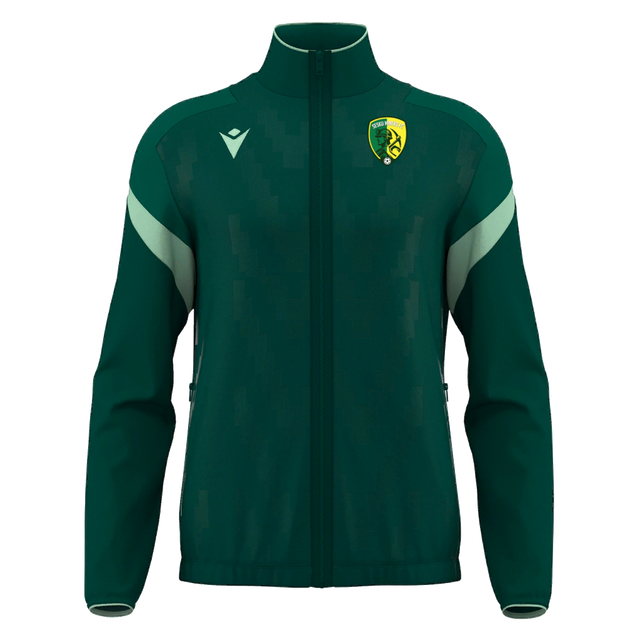 Sesku Miners FC Macron Odin full zip top, bottle green and mint