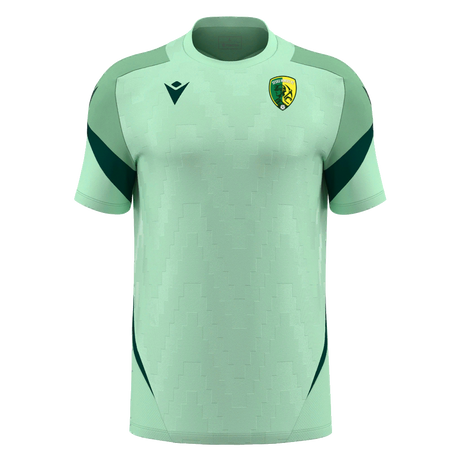 Sesku Miners FC Macron Totem shirt, mint and bottle green