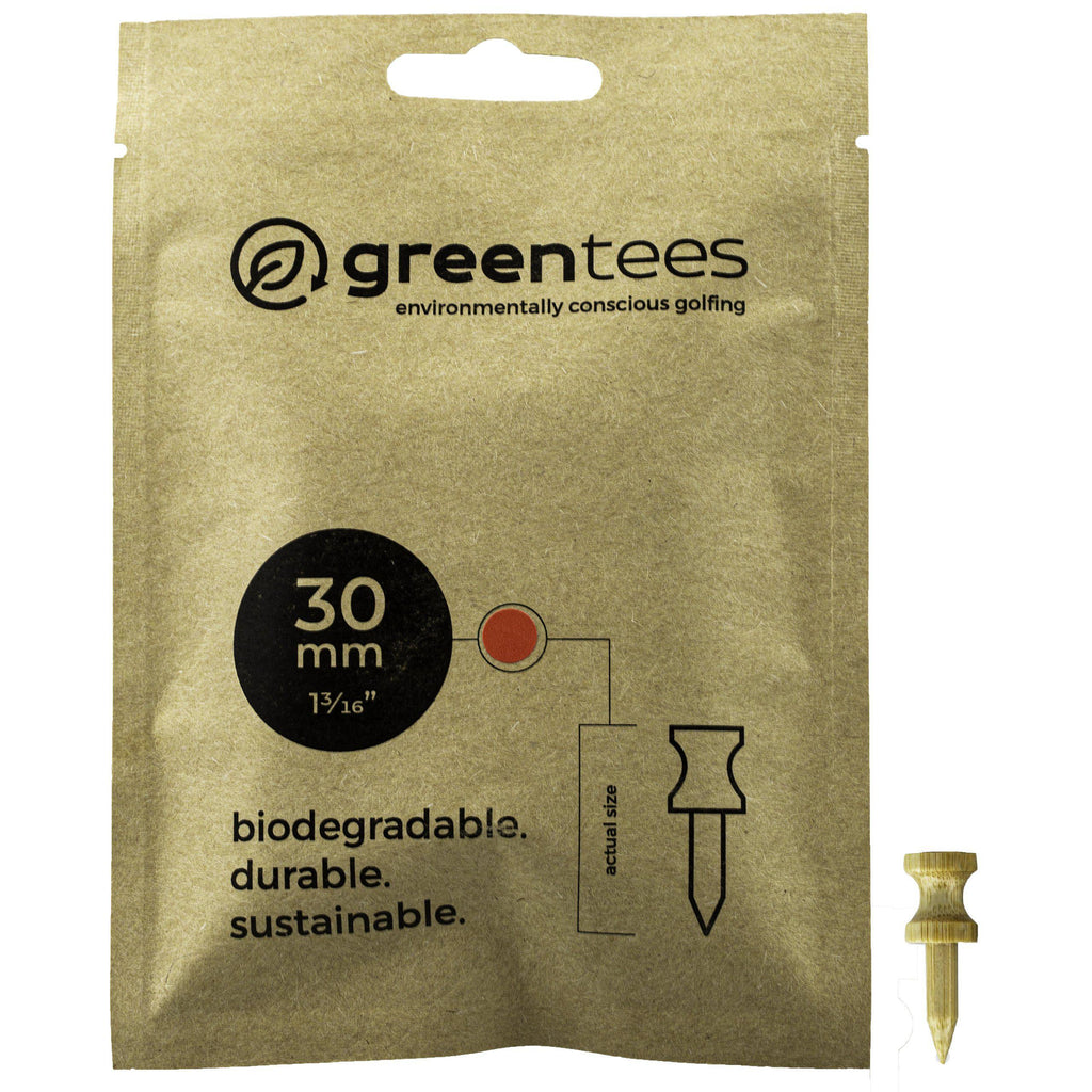 Castle Biodegradable Bamboo Golf Tees - Golf, Golf Tees, Green Tee - KitRoom