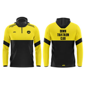 Down Triathlon Club Half Zip Hoodie - Youth - KitRoom