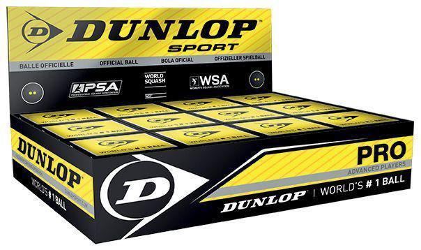 Dunlop Pro Squash Balls (1 Ball Box 12) - Dunlop, Squash - KitRoom