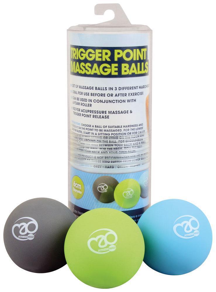 Fitness Mad Trigger Point Massage Ball Set - Fitness, Fitness-Mad, Massage - KitRoom