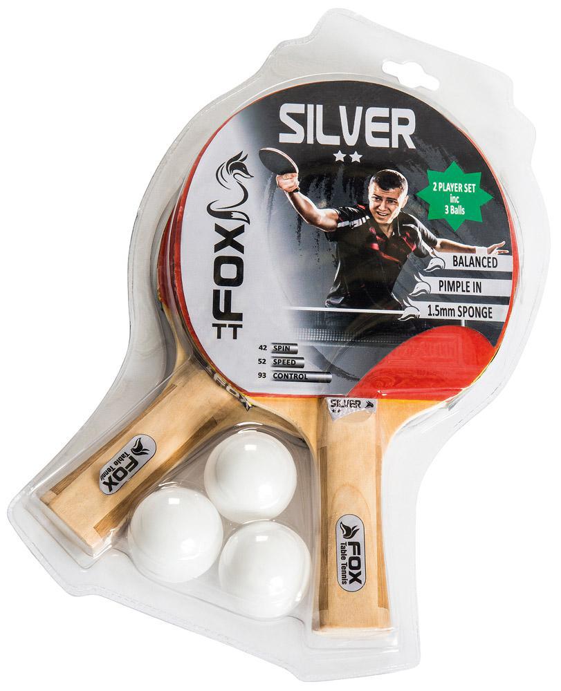 Fox TT Silver 2 Player Table Tennis Set - Fox TT, Table Tennis - KitRoom