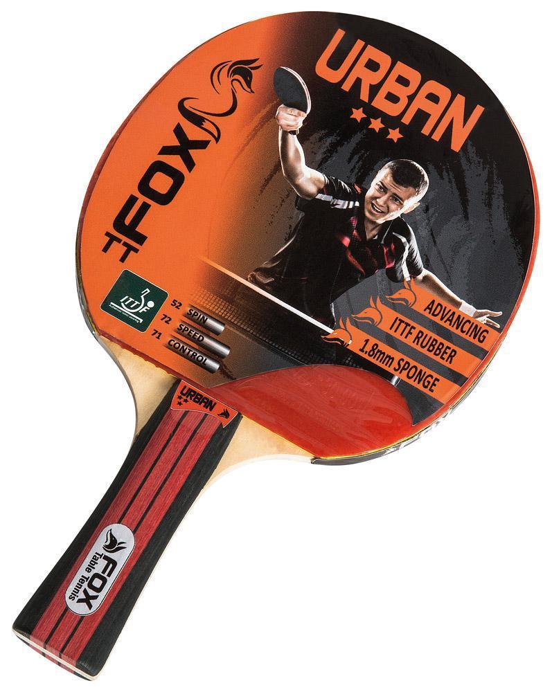 Fox TT Urban 3 Star Table Tennis Bat - Fox TT, Table Tennis - KitRoom