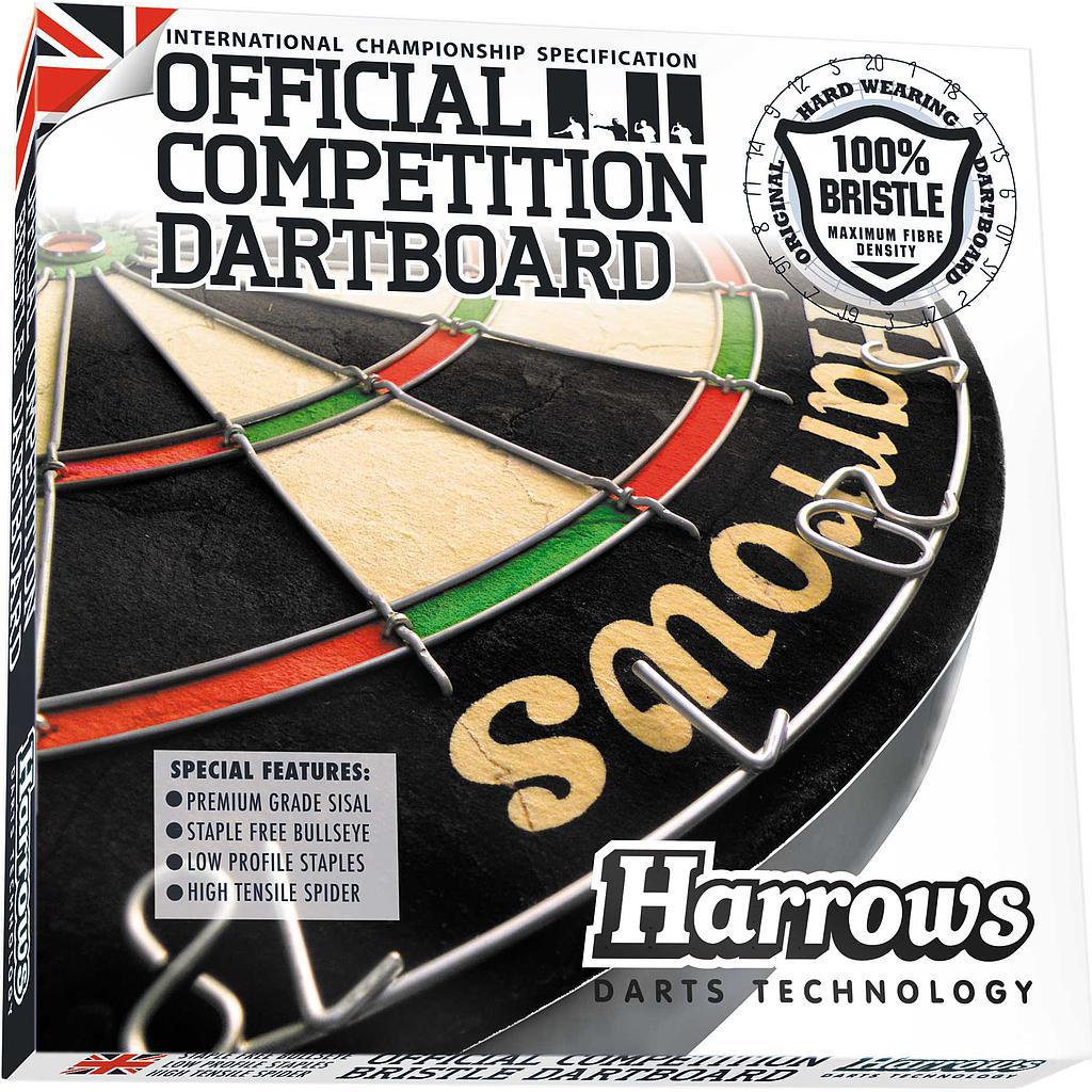 Harrows Official Competition Dartboard - Dartboards, Darts, Harrows - KitRoom