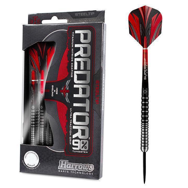 Harrows Predator 90% Tungsten Darts - Arrows, Darts, Harrows - KitRoom