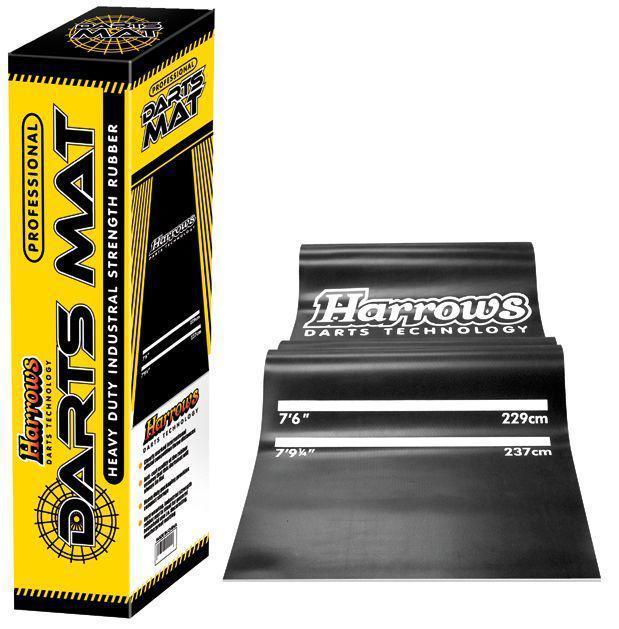 Harrows Pro Rubber Darts Mat 300x65cm - Dart Mats, Darts, Harrows - KitRoom