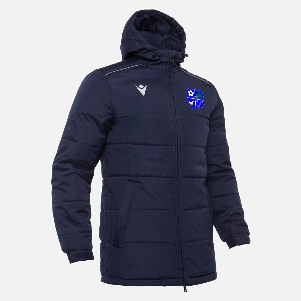 KRFC Macron Gyor Padded Jacket Navy - Youth