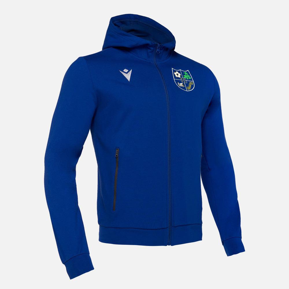 KRFC Macron Cello Zipped Hoodie Youth - Royal