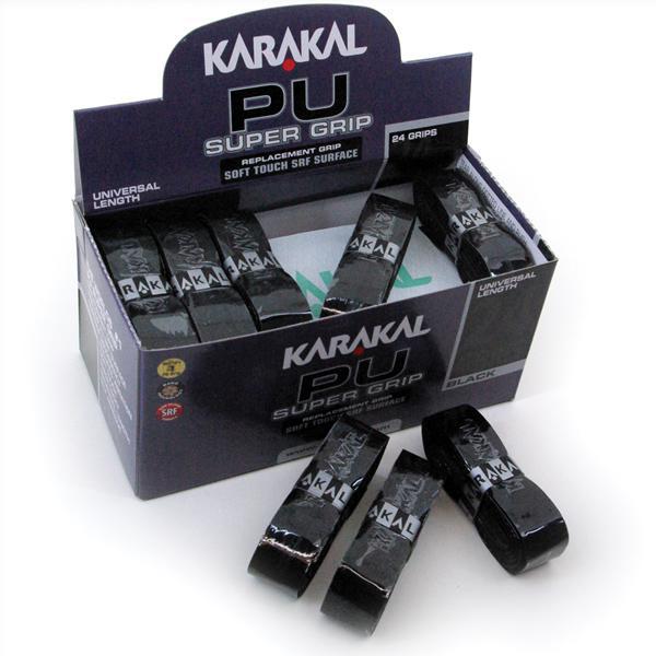 Karakal Black PU Super Grip (Box of 24) - Karakal, Racket Grips - KitRoom