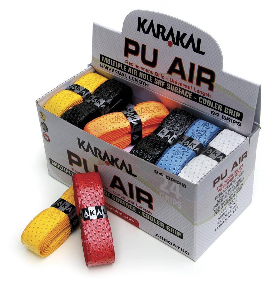 Karakal Coloured PU Super Air Grip (Box of 24) - Karakal, Racket Grips - KitRoom